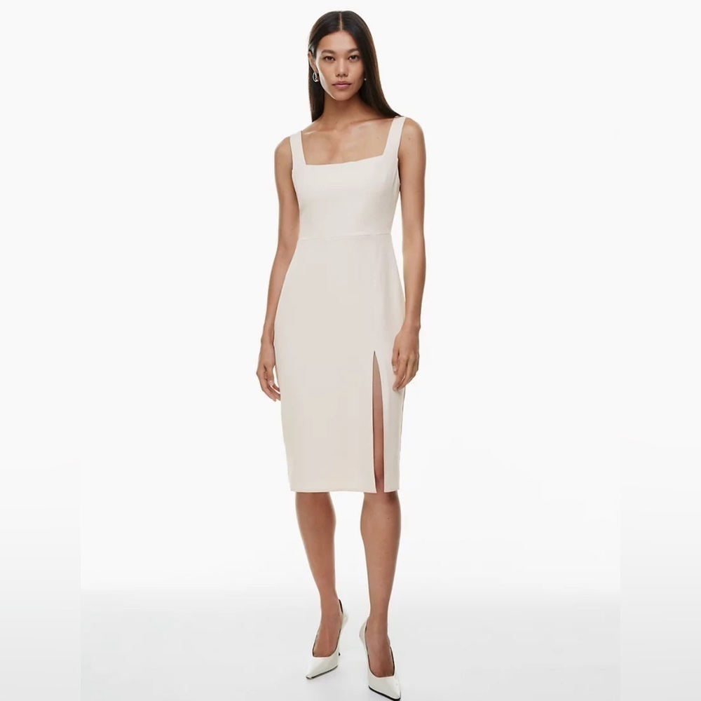 Aritzia Babaton ‘90s Slit Midi Dress